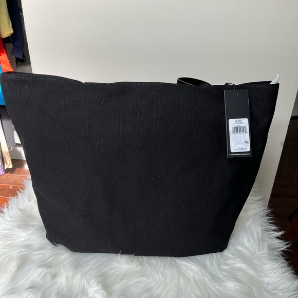 NWT Karl Lagerfeld Tote Bag. NEVER USED - Picture 2 of 4